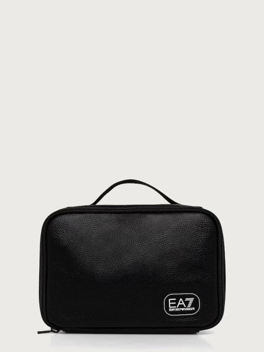 Obrázek produktu EA7 Emporio Armani Kosmetická taštička pánská z imitace kůže černá