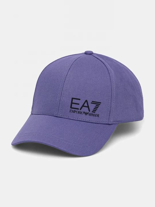 Obrázek produktu EA7 Emporio Armani kšiltovka bavlněná fialová