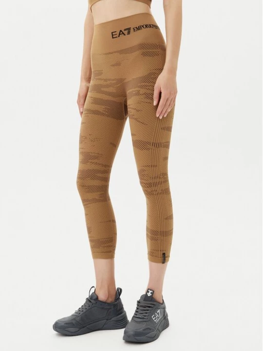 Obrázek produktu EA7 Emporio Armani Legíny 7W000518 AF13714 U6054 Hnědá Slim Fit
