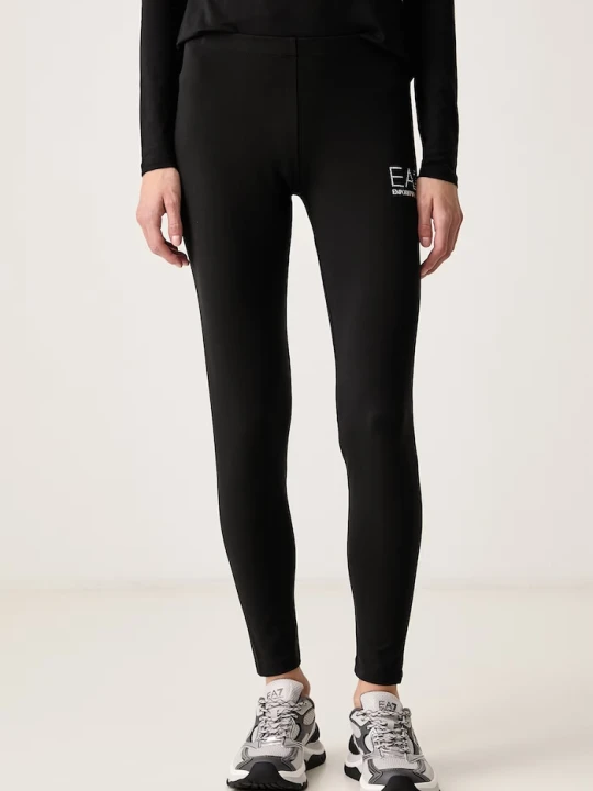 Obrázek produktu EA7 Emporio Armani legíny dámské bavlněné s elastanem černá