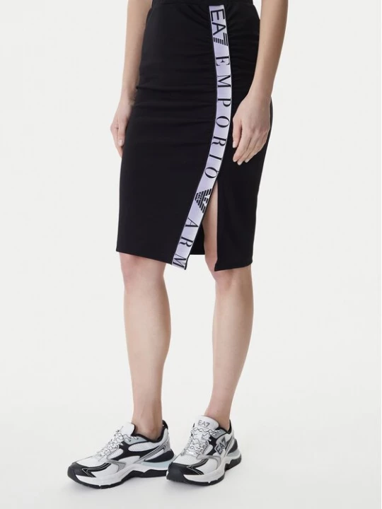 Obrázek produktu EA7 Emporio Armani Midi sukně 7W001156 AF12501 Černá Slim Fit
