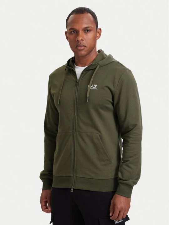 Obrázek produktu EA7 Emporio Armani Mikina 7M000568 AF13512 U7014 Tmavě zelená Regular Fit