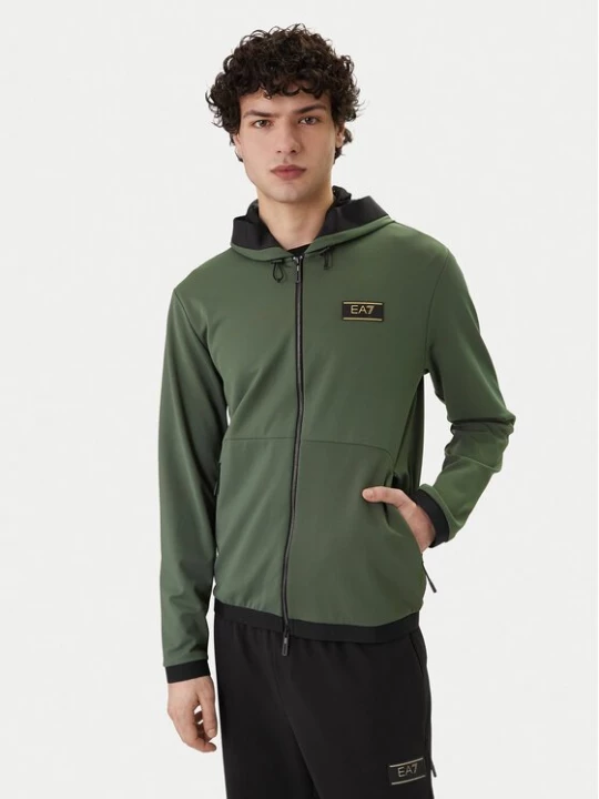 Obrázek produktu EA7 Emporio Armani Mikina 7M001335 AF16658 U7260 Zelená Regular Fit