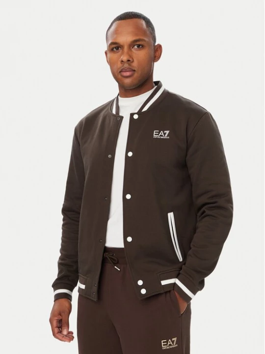 Obrázek produktu EA7 Emporio Armani Mikina 7M002146 AF10377 U6027 Tmavě hnědá Regular Fit