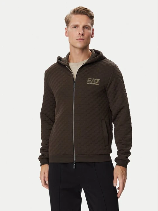 Obrázek produktu EA7 Emporio Armani Mikina 7M002247 AF26241 U6027 Tmavě hnědá Regular Fit