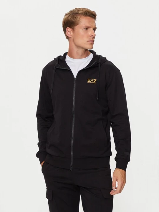 Obrázek produktu EA7 Emporio Armani Mikina 8NPM33 PJVRZ 0208 Černá Regular Fit