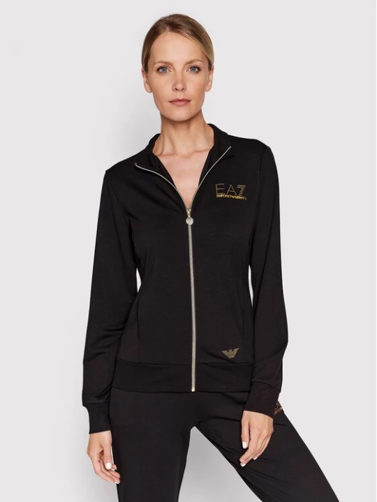 Obrázek produktu EA7 Emporio Armani Mikina 8NTM43 TJ9RZ 1200 Černá Regular Fit