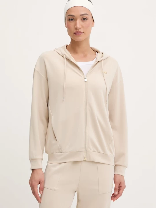 Obrázek produktu EA7 Emporio Armani Mikina dámská z modalu béžová