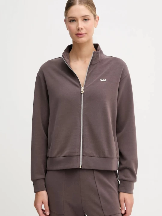 Obrázek produktu EA7 Emporio Armani Mikina EA7 Emporio Armani hnědá