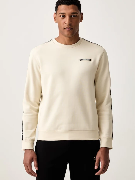 Obrázek produktu EA7 Emporio Armani mikina pánská s bavlnou béžová