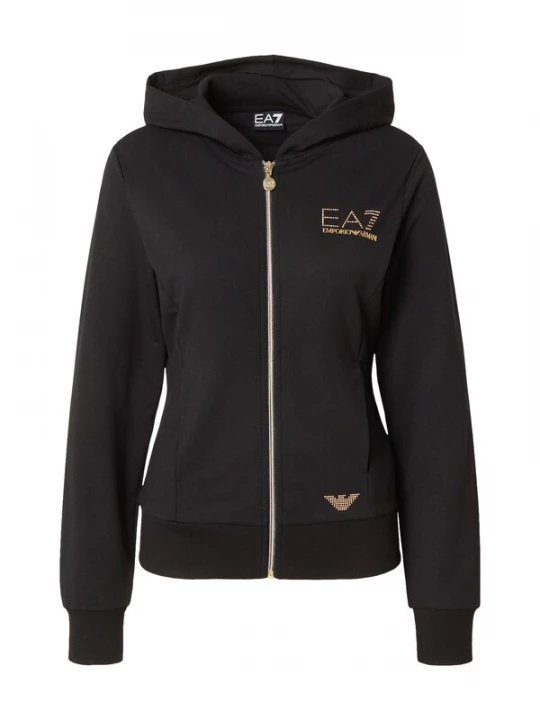 Obrázek produktu EA7 Emporio Armani Mikina zlatá / černá