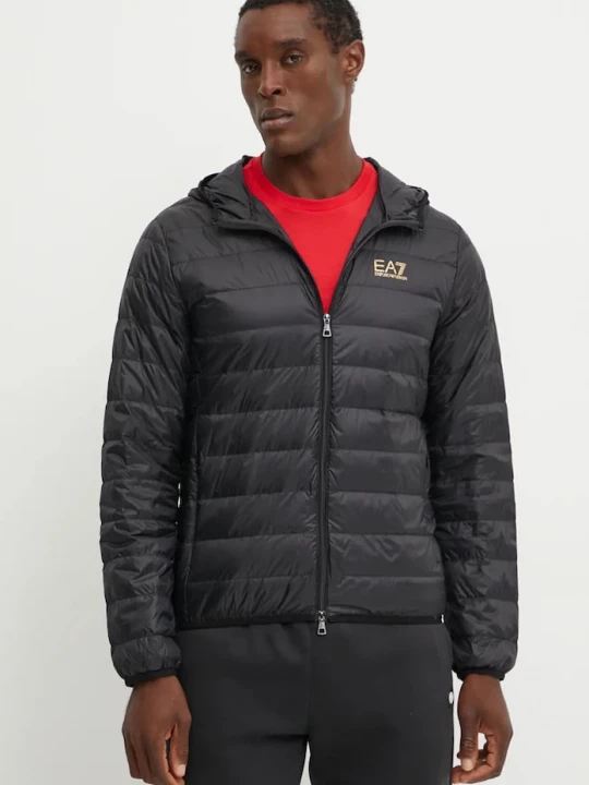 Obrázek produktu EA7 Emporio Armani Péřová bunda EA7 Emporio Armani černá