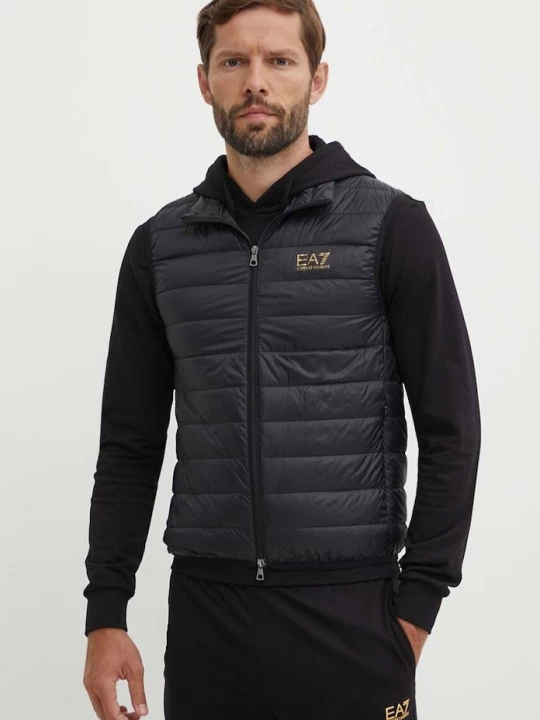 Obrázek produktu EA7 Emporio Armani Péřová vesta EA7 Emporio Armani černá