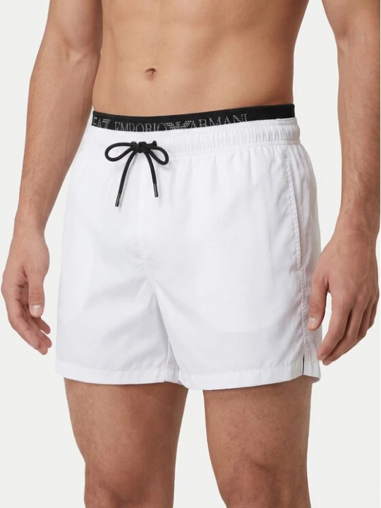 Obrázek produktu EA7 Emporio Armani Plavecké šortky 7M001689 AF21074 U0002 Bílá Regular Fit