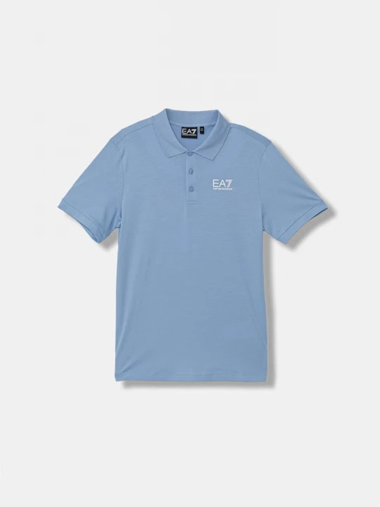 Obrázek produktu EA7 Emporio Armani polo dětské bavlněné modrá