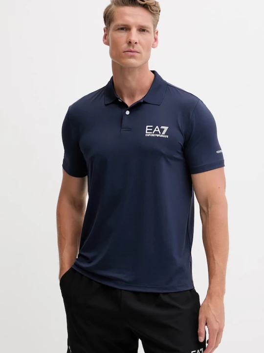 Obrázek produktu EA7 Emporio Armani Polo tričko EA7 Emporio Armani námořnická modř
