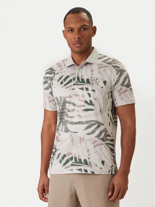 Obrázek produktu EA7 Emporio Armani Polokošile 7M001286 AF22175 F8040 Écru Regular Fit Krémová