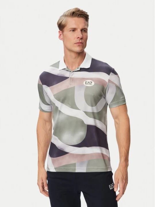 Obrázek produktu EA7 Emporio Armani Polokošile 7M001532 AF22175 F7077 Zelená Regular Fit