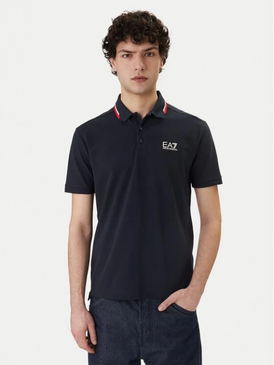 Obrázek produktu EA7 Emporio Armani Polokošile 7M001604 AF13511 UB102 Tmavomodrá Regular Fit