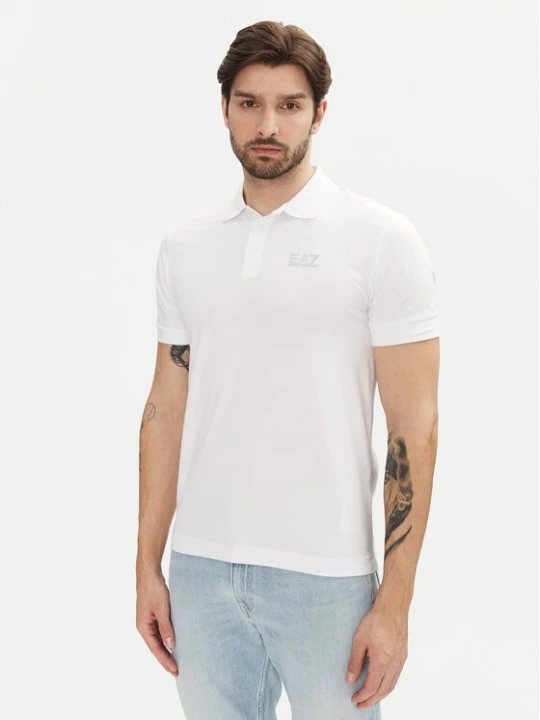 Obrázek produktu EA7 Emporio Armani Polokošile 8NPF14 PJVQZ 0100 Bílá Regular Fit