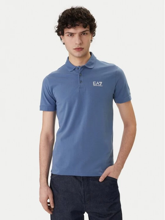 Obrázek produktu EA7 Emporio Armani Polokošile 8NPF14 PJVQZ UB064 Modrá Regular Fit