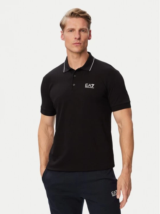Obrázek produktu EA7 Emporio Armani Polokošile 8NPF16 PJVUZ 1200 Černá Slim Fit