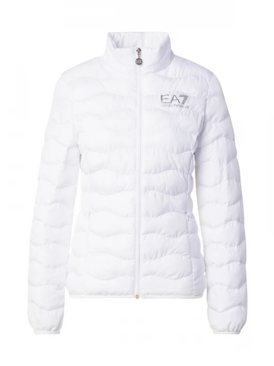 Obrázek produktu EA7 Emporio Armani Přechodná bunda  stříbrná / bílá