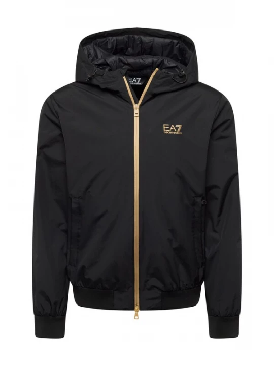 Obrázek produktu EA7 Emporio Armani Přechodná bunda zlatá / černá