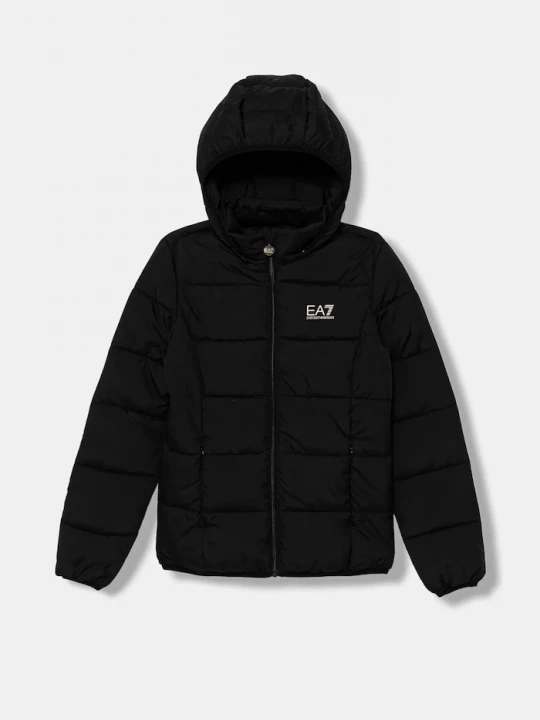Obrázek produktu EA7 Emporio Armani prošívaná bunda dětská černá