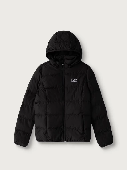 Obrázek produktu EA7 Emporio Armani prošívaná bunda dětská černá