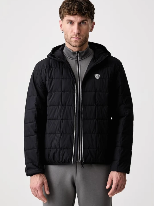 Obrázek produktu EA7 Emporio Armani prošívaná bunda pánská černá