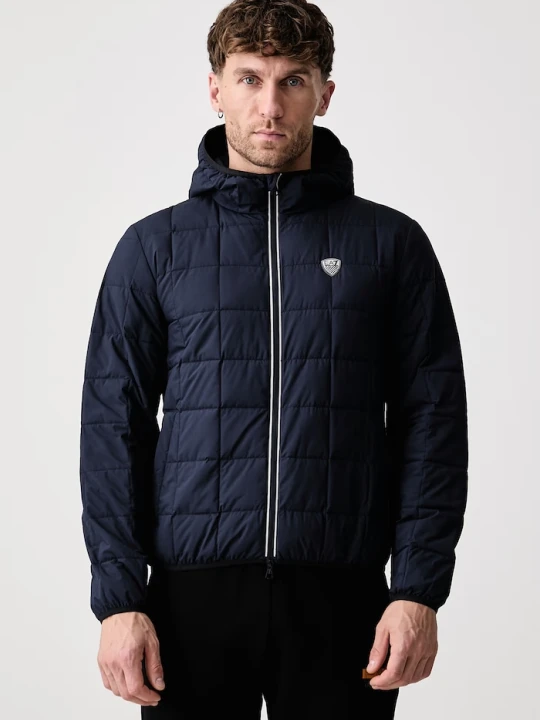 Obrázek produktu EA7 Emporio Armani prošívaná bunda pánská námořnická modř