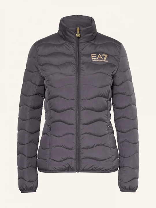 Obrázek produktu ea7 Emporio Armani Prošívaná Bunda Train Core šedá