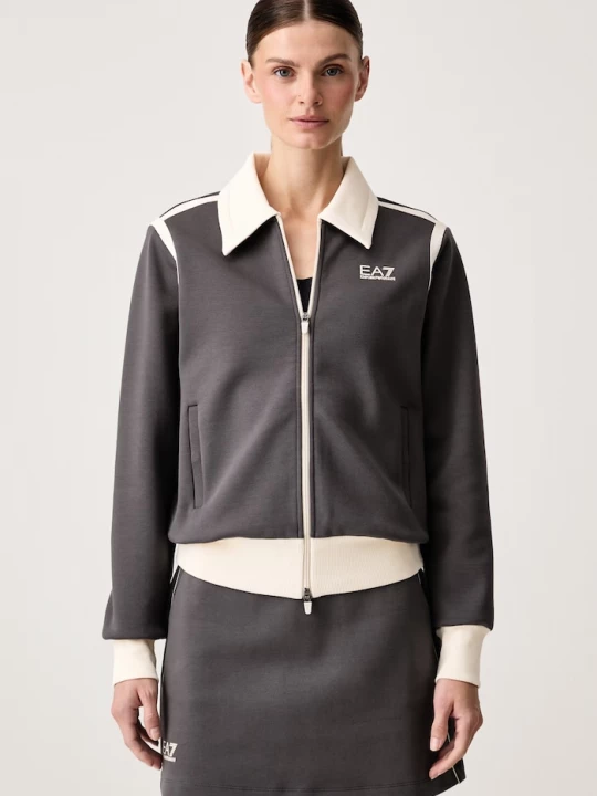 Obrázek produktu EA7 Emporio Armani rozepínací mikina dámská s bavlnou