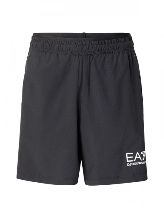 Obrázek produktu EA7 Emporio Armani Sportovní kalhoty černá / bílá