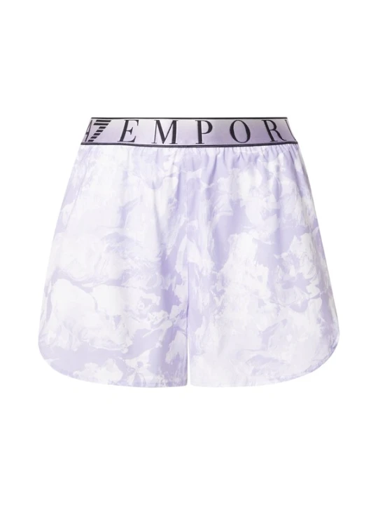 Obrázek produktu EA7 Emporio Armani Sportovní kalhoty lenvandulová / černá / bílá