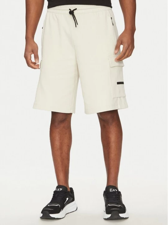 Obrázek produktu EA7 Emporio Armani Sportovní kraťasy 7M000326 AF12660 U1112 Écru Regular Fit Krémová