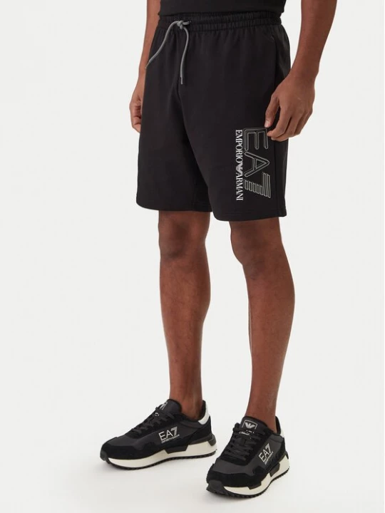 Obrázek produktu EA7 Emporio Armani Sportovní kraťasy 7M001315 AF13512 Černá Regular Fit