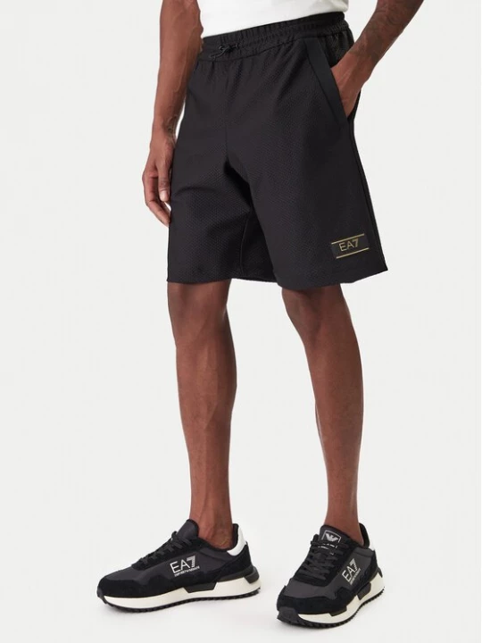 Obrázek produktu EA7 Emporio Armani Sportovní kraťasy 7M001340 AF21099 UC001 Černá Regular Fit