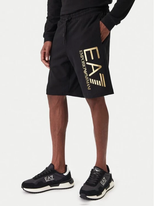 Obrázek produktu EA7 Emporio Armani Sportovní kraťasy 7M001414 AF22266 MC004 Černá Regular Fit