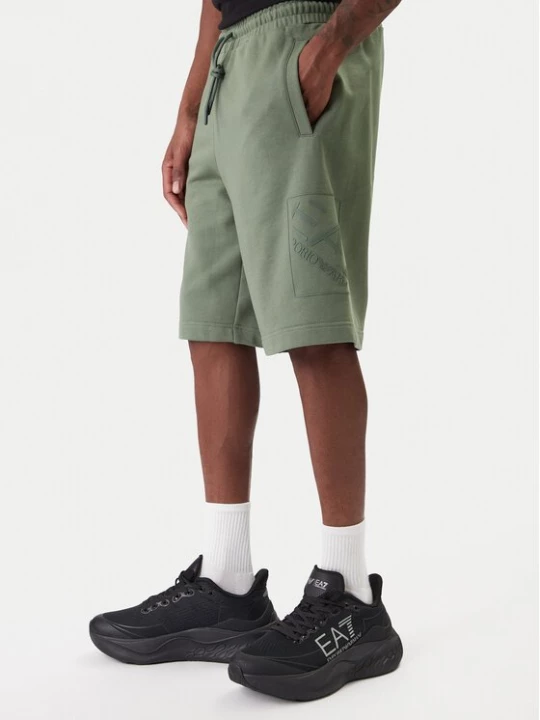 Obrázek produktu EA7 Emporio Armani Sportovní kraťasy 7M001491 AF17787 U7235 Zelená Regular Fit