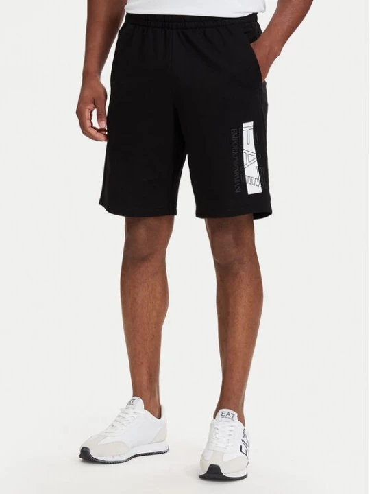 Obrázek produktu EA7 Emporio Armani Sportovní kraťasy 7M002421 AF13512 MC001 Černá Slim Fit