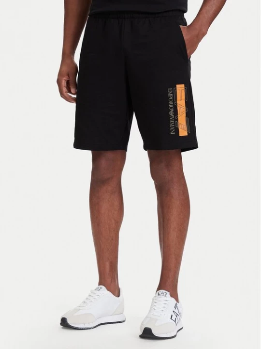 Obrázek produktu EA7 Emporio Armani Sportovní kraťasy 7M002421 AF13512 UC001 Černá Slim Fit