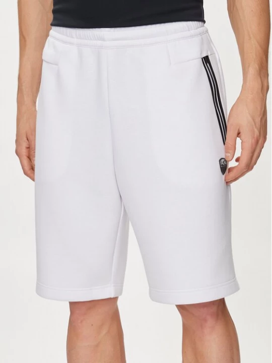 Obrázek produktu EA7 Emporio Armani Sportovní kraťasy 8NPS08 PJ4EZ 1100 Bílá Regular Fit