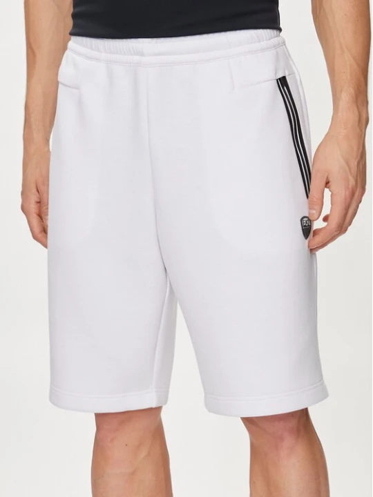Obrázek produktu EA7 Emporio Armani Sportovní kraťasy 8NPS08 PJ4EZ 1100 Bílá Regular Fit