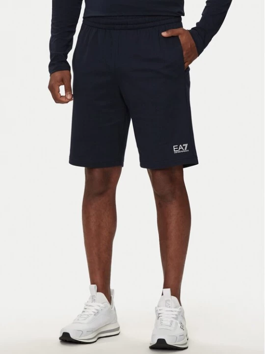 Obrázek produktu EA7 Emporio Armani Sportovní kraťasy 8NPS65 PJVRZ 0562 Tmavomodrá Regular Fit