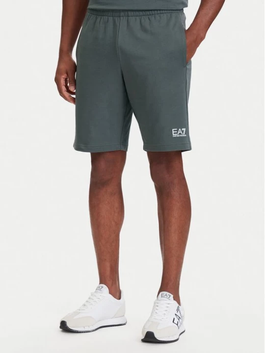 Obrázek produktu EA7 Emporio Armani Sportovní kraťasy 8NPS65 PJVRZ U8085 Šedá Regular Fit