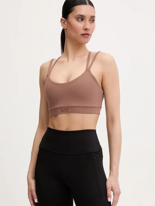 Obrázek produktu EA7 Emporio Armani Sportovní podprsenka hnědá