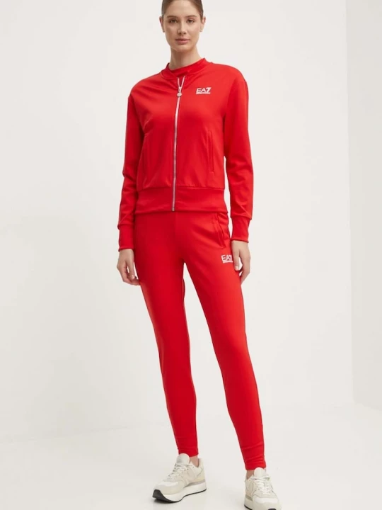 Obrázek produktu EA7 Emporio Armani Sportovní tepláková souprava EA7 Emporio Armani červená