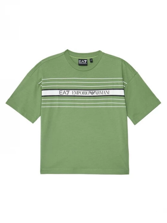 Obrázek produktu EA7 Emporio Armani T-Shirt 7B000069 AF10378 U7203 Zelená Relaxed Fit